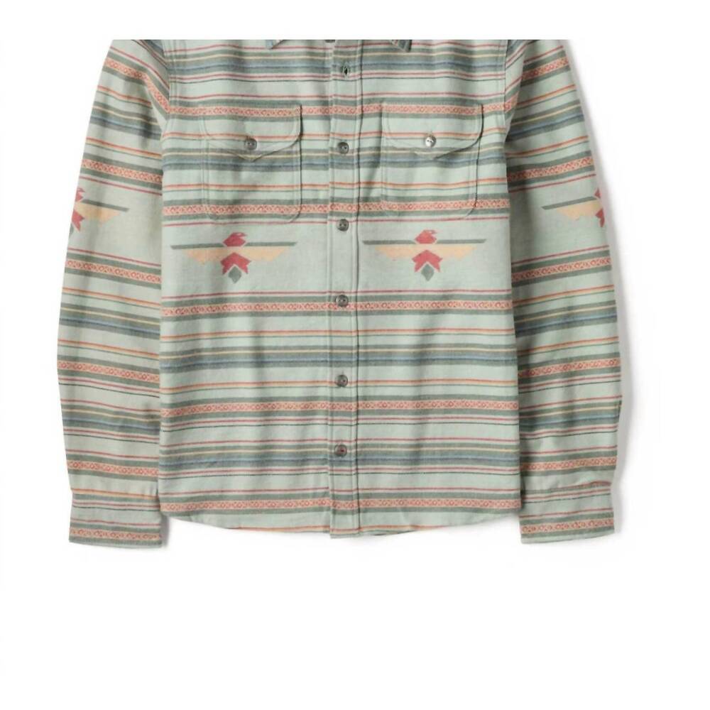 NEW IRON & RESIN men's lawland shirt in green